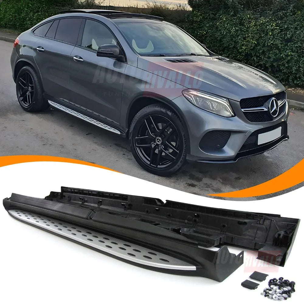 Mercedes GLE C292 Coupé 2015-2019 Pedane Laterali Look AMG - autorivallo