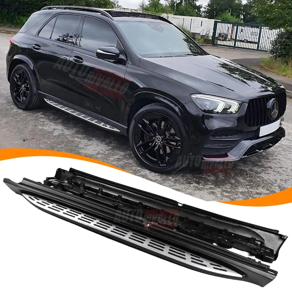 Mercedes GLE W167 SUV 2018-2023 Pedane Laterali AMG Look - autorivallo