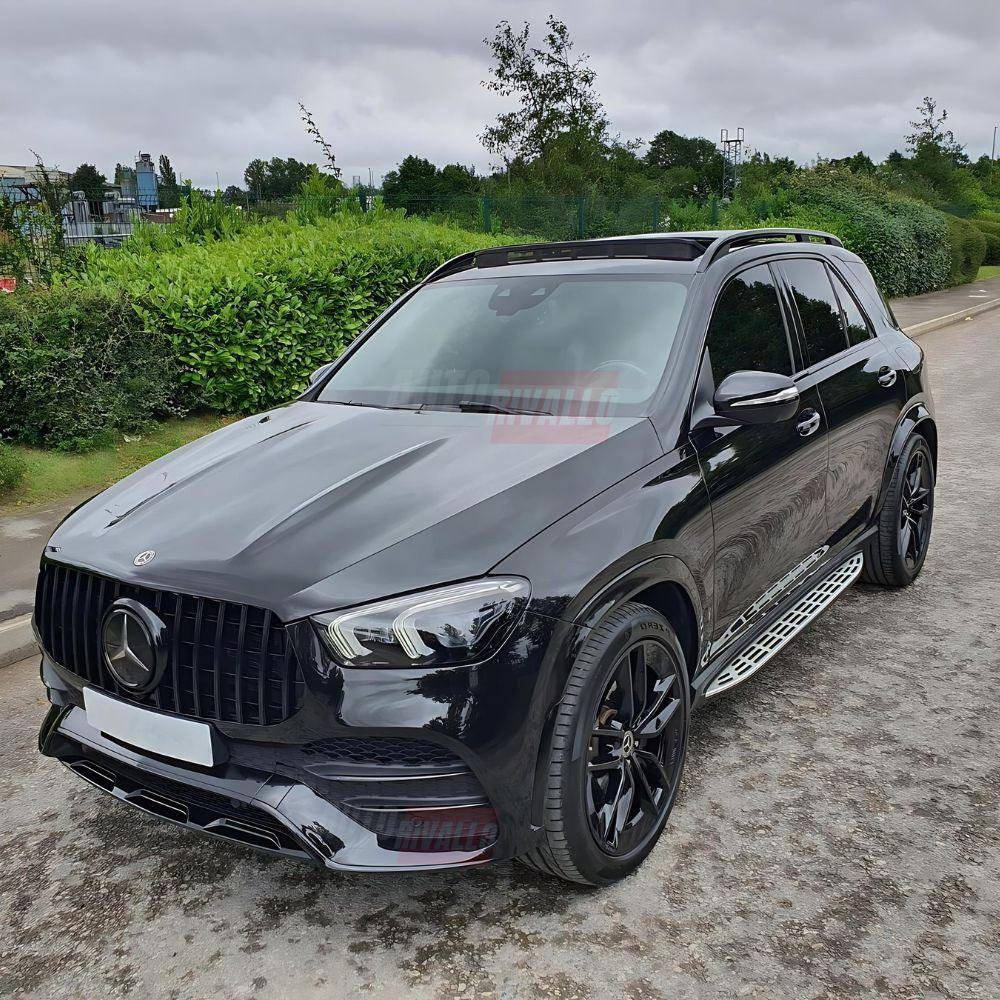 Mercedes GLE W167 SUV 2018-2023 Pedane Laterali AMG Look - autorivallo