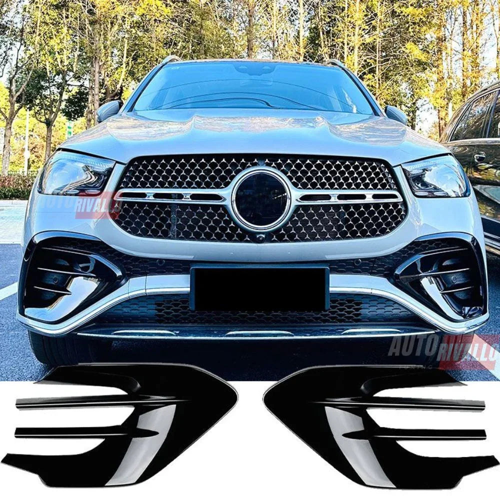 Mercedes GLE V167 C167 AMG Line 2023+ Spoiler Anteriore Aero Vents - autorivallo