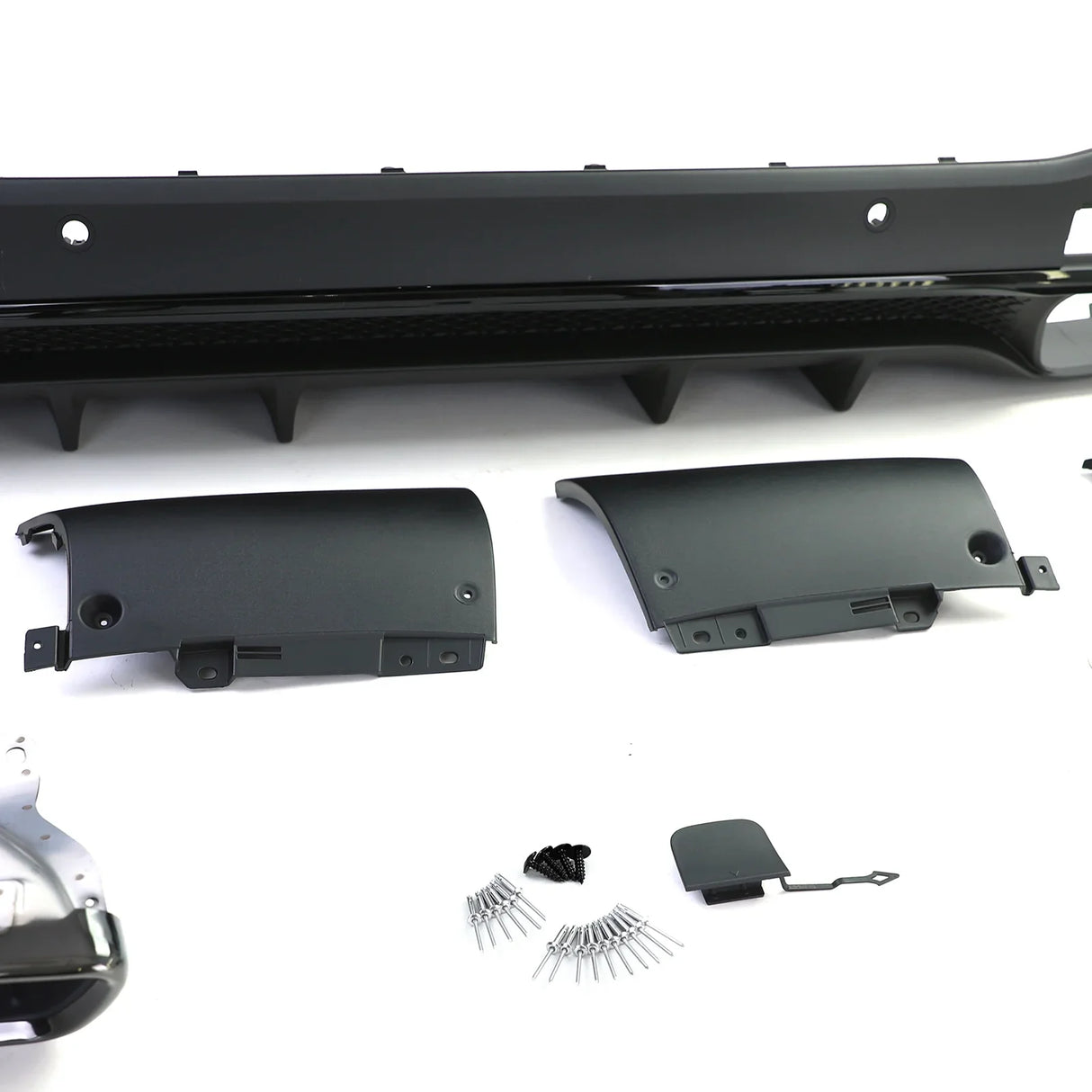 Mercedes GLE W167 2019-2023 AMG Line Diffusore Posteriore Nero - autorivallo