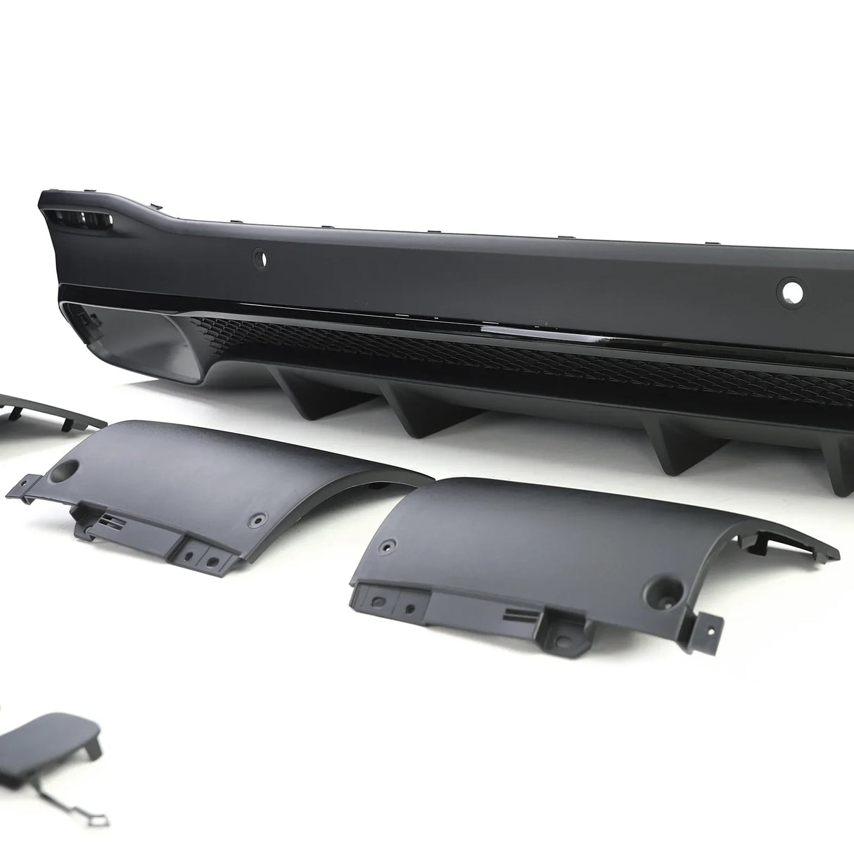 Mercedes GLE W167 2019-2023 AMG Line Diffusore Posteriore Nero - autorivallo