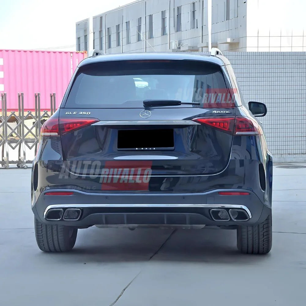 Mercedes GLE W167 SUV AMG Line 2019-2023 Diffusore AMG63 Look - autorivallo