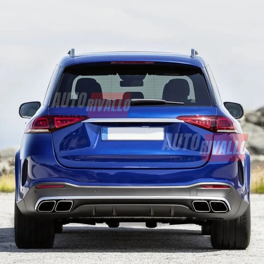 Mercedes GLE W167 SUV AMG Line 2019-2023 Diffusore AMG63 Look - autorivallo