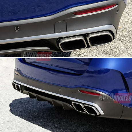 Mercedes GLE W167 SUV AMG Line 2019-2023 Diffusore AMG63 Look - autorivallo