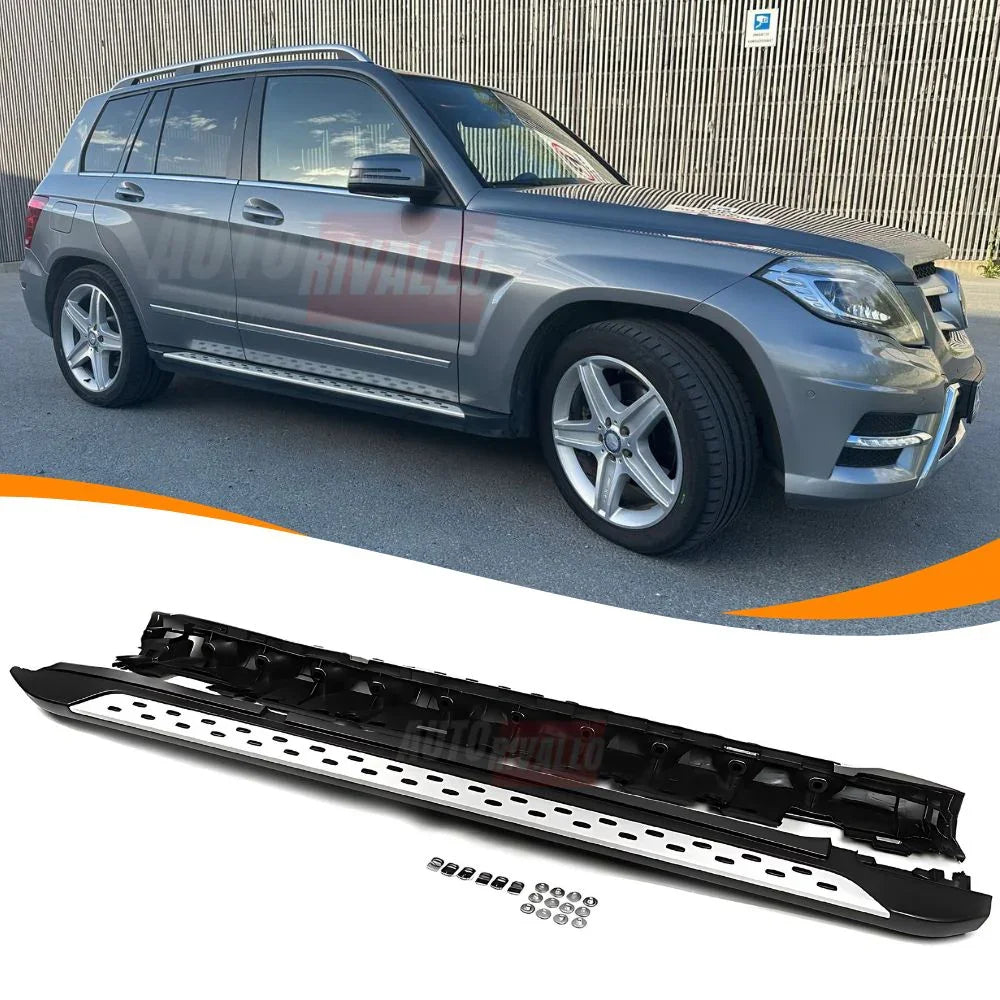 Mercedes GLK X204 2008-2015 Pedane Laterali AMG Look - autorivallo
