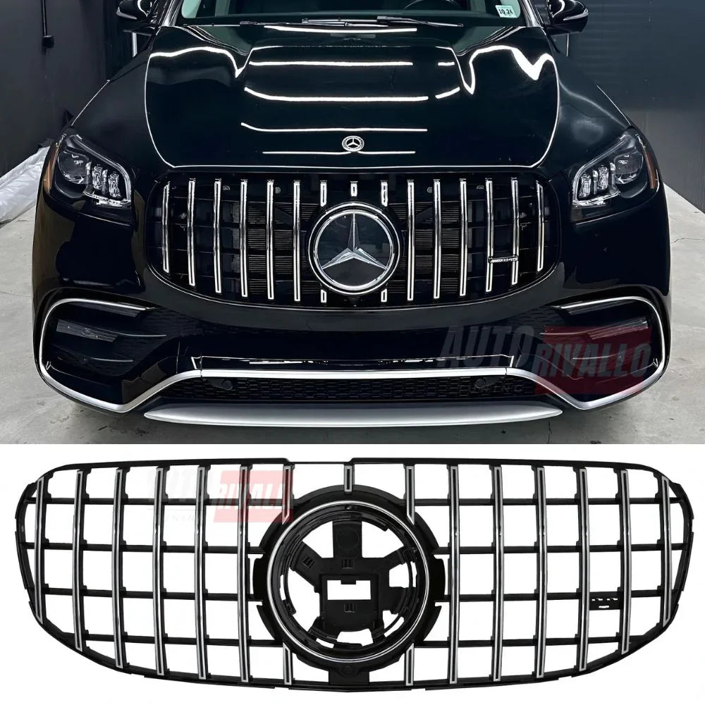 Mercedes GLS X167 2019-2023 Griglia Radiatore AMG 63 GTR Look - autorivallo