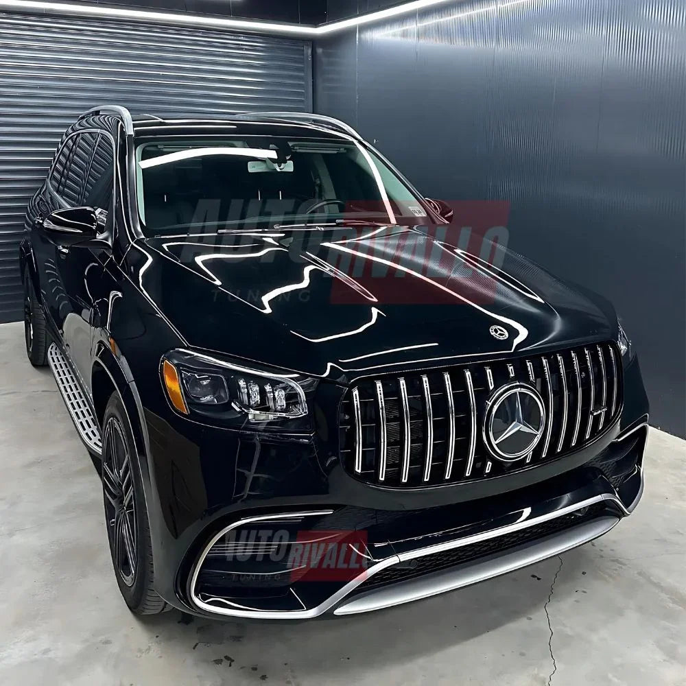 Mercedes GLS X167 2019-2023 Griglia Radiatore AMG 63 GTR Look - autorivallo