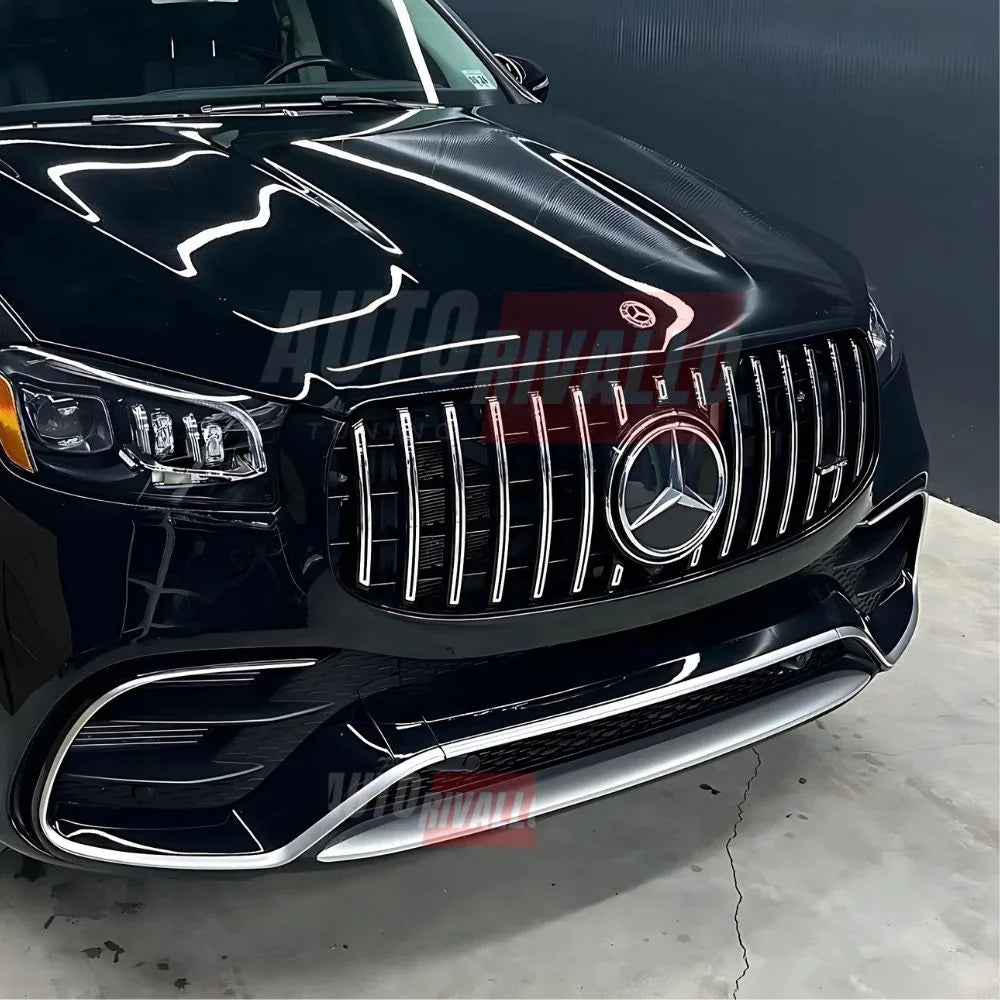 Mercedes GLS X167 2019-2023 Griglia Radiatore AMG 63 GTR Look - autorivallo