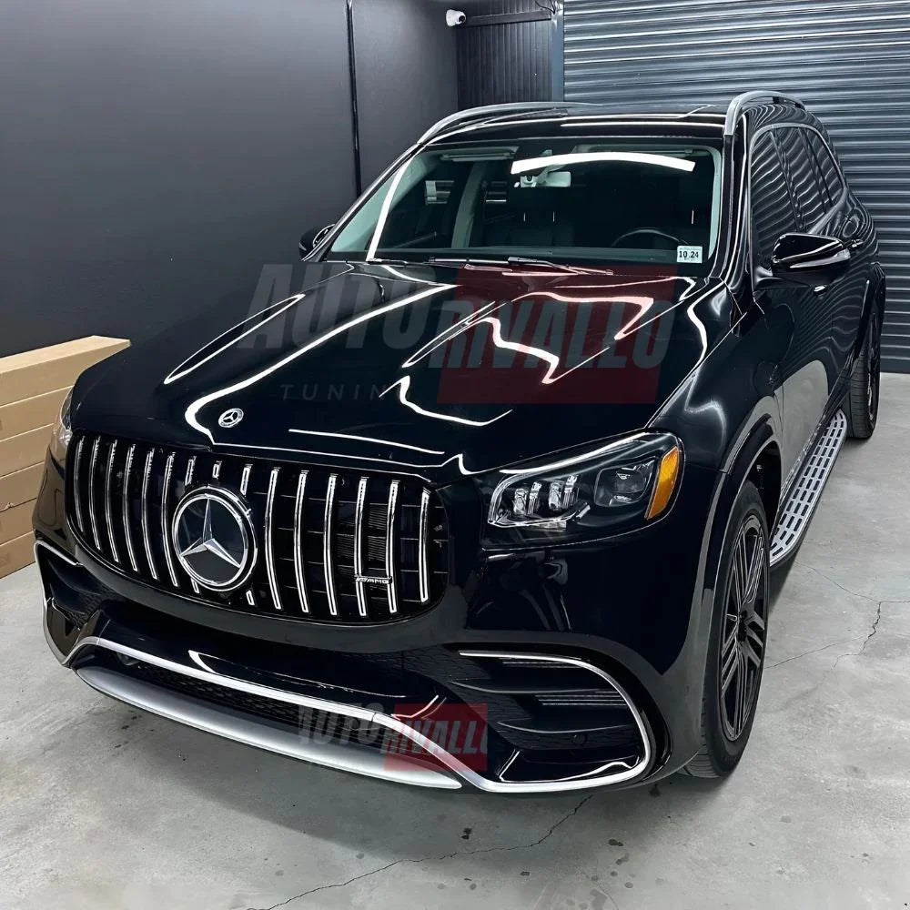 Mercedes GLS X167 2019-2023 Griglia Radiatore AMG 63 GTR Look - autorivallo