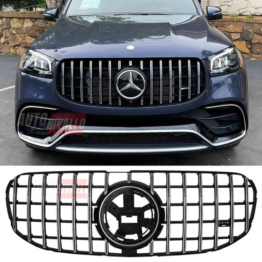 Mercedes GLS X167 2019-2023 Griglia Radiatore AMG 63 GTR Look - autorivallo