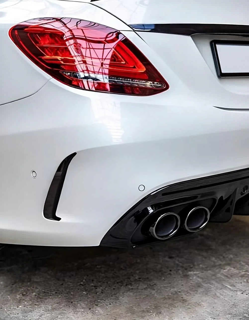 Mercedes C W205 S205 2014-2018 Diffusore AMG Line Look C43 - autorivallo