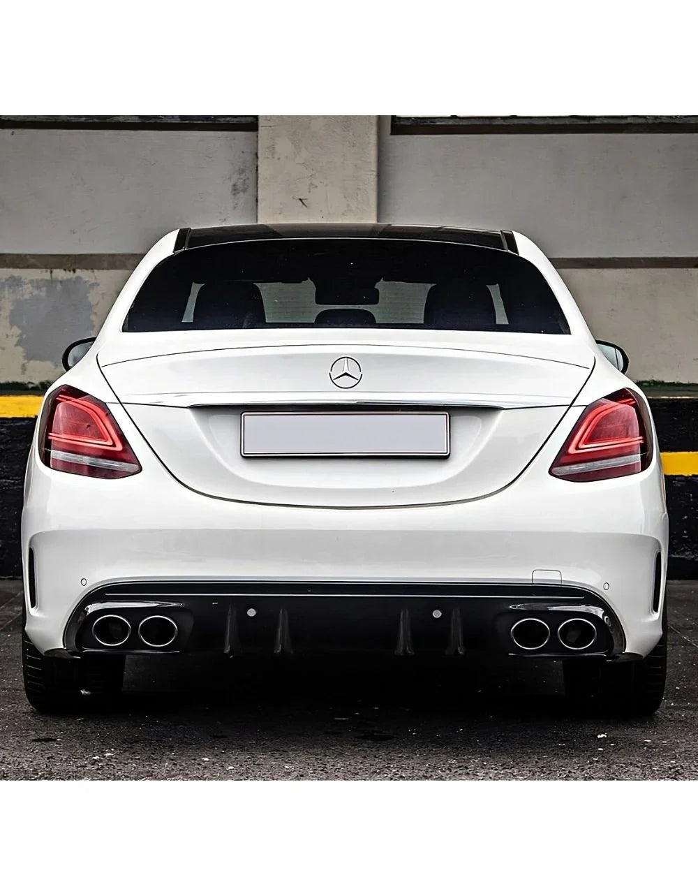 Mercedes C W205 S205 2014-2018 Diffusore AMG Line Look C43 - autorivallo