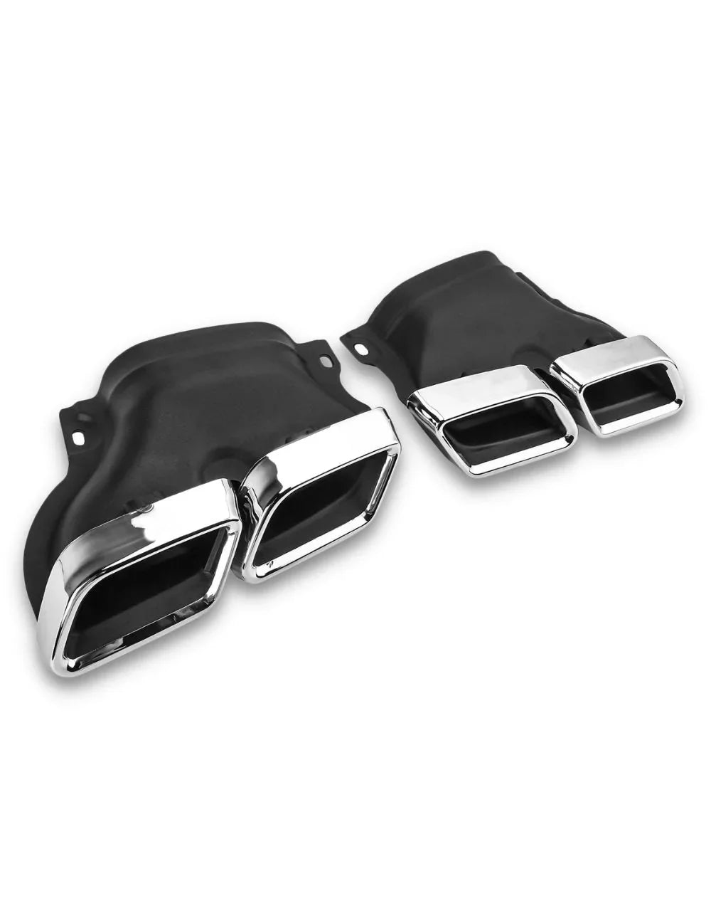 Mercedes Classe C W205 Diffusore AMG Look C63 Doppia Uscita - autorivallo