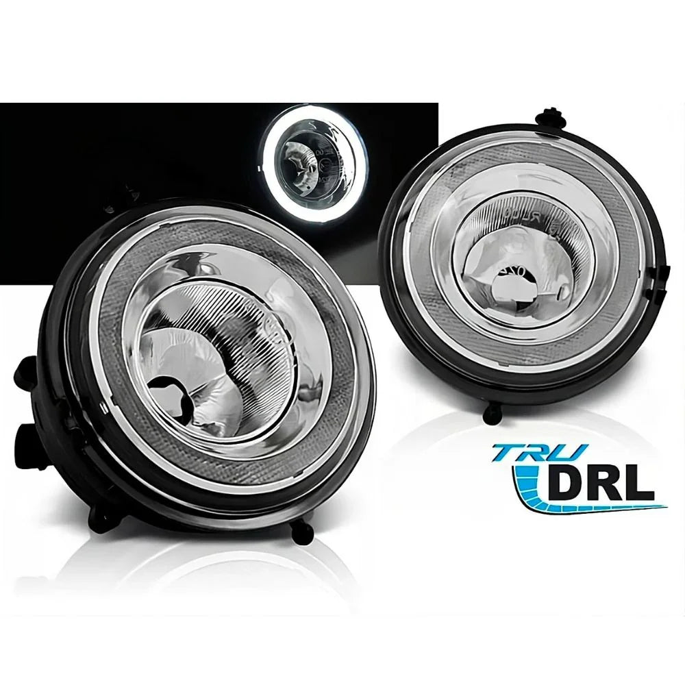 Mini R60 R61 2010-2014 Faretti Fendinebbia DRL Angel Eyes LED - autorivallo