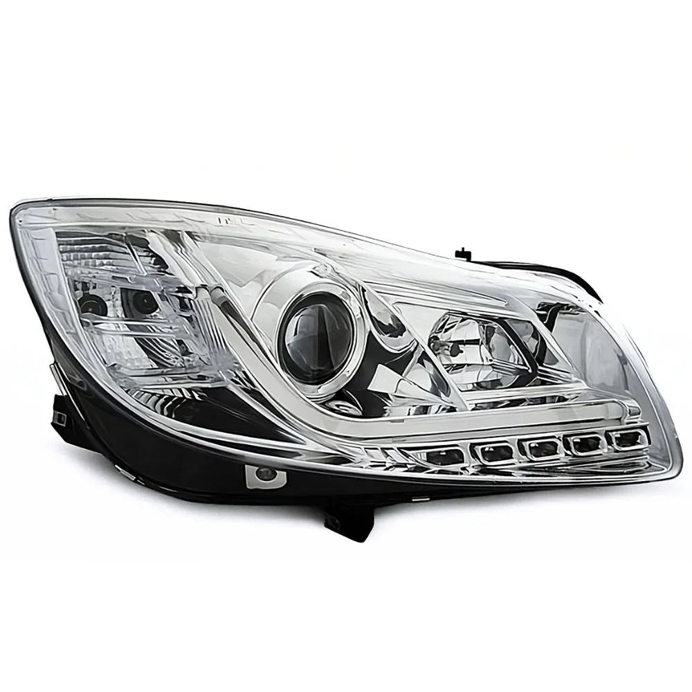 Opel Insignia A 2008-2013 Fari Anteriori LED Cromati Lightube - autorivallo