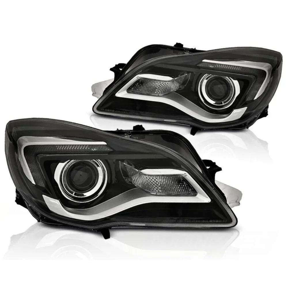 Opel Insignia A G09 2013-2017 Fari Anteriori LED Diurne Neri - autorivallo