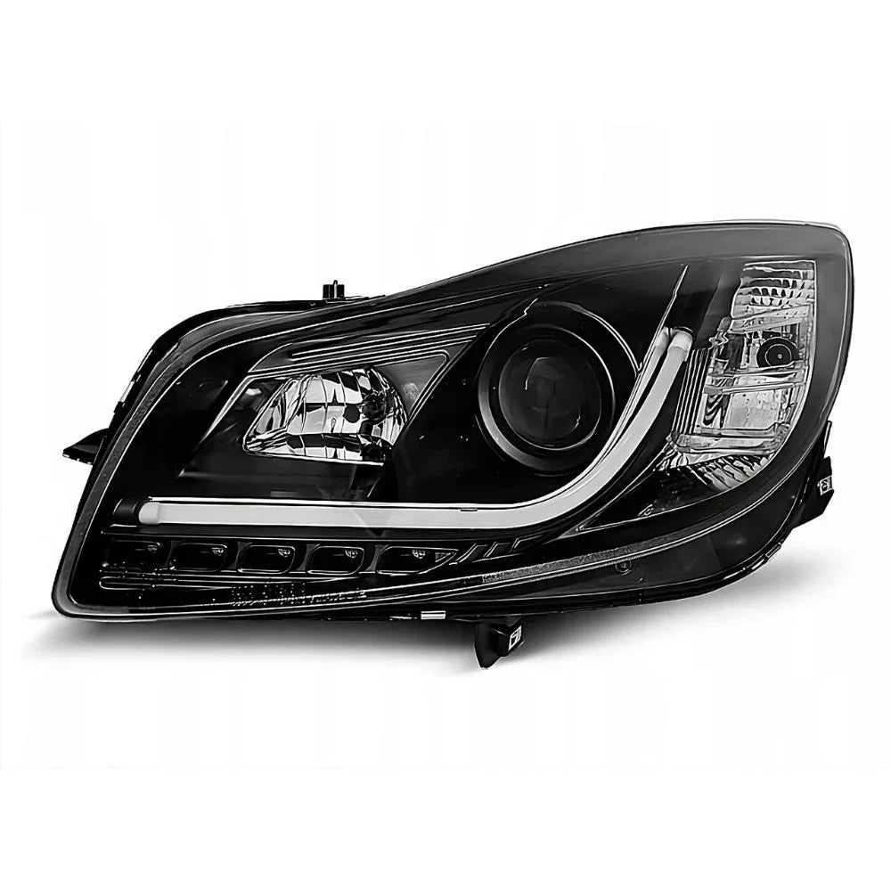 Opel Insignia A 2008-2013 Fari Anteriori LED Neri Lightube - autorivallo