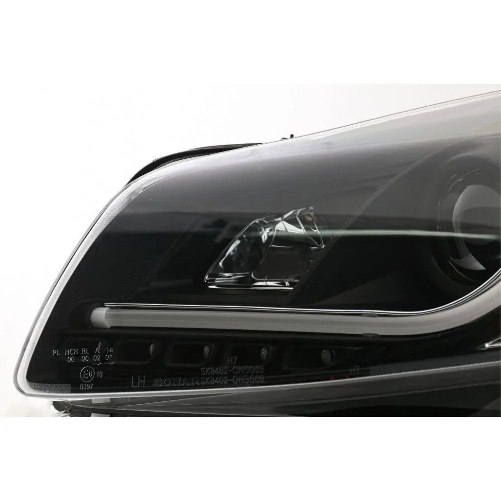 Opel Insignia A 2008-2013 Fari Anteriori LED Neri Lightube - autorivallo