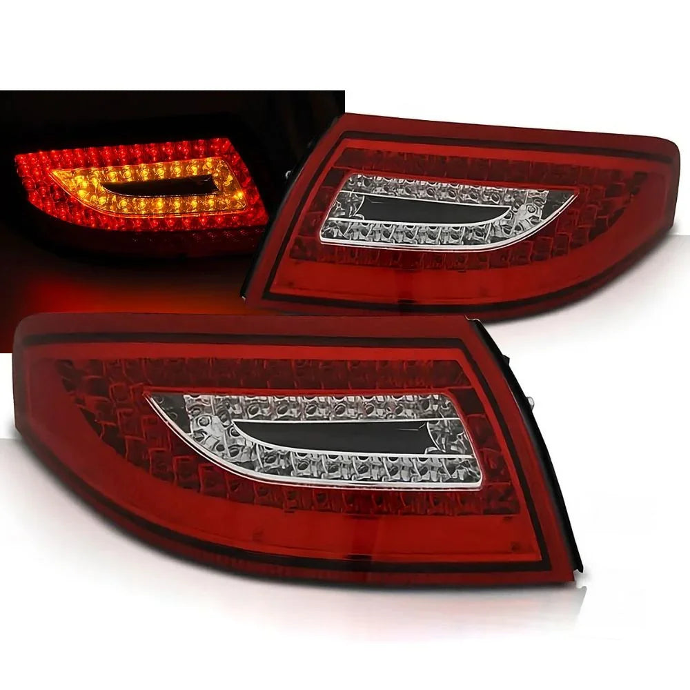Porsche 911 996 1997-2006 Fari Fanali Posteriori LED Rosso - autorivallo