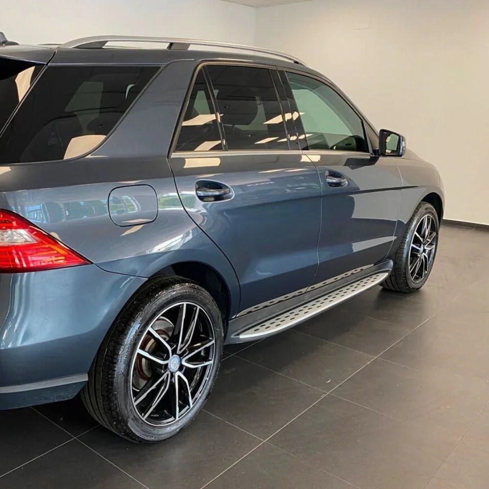 Mercedes M ML W166 2011-2015 Pedane Laterali in Alluminio - autorivallo