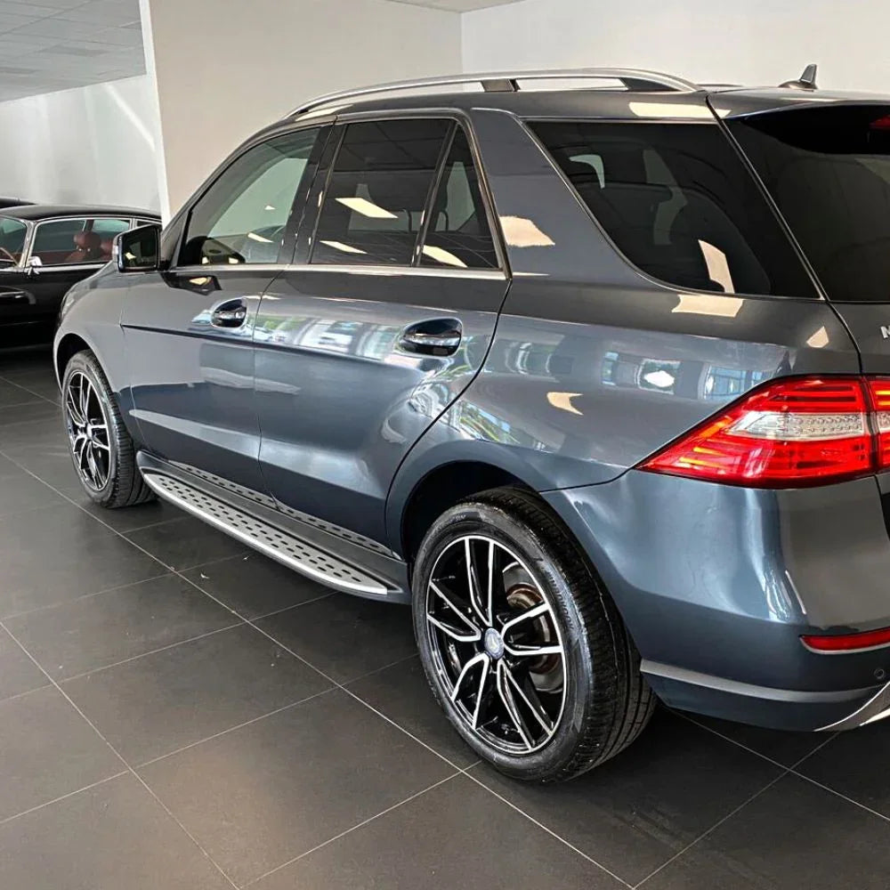 Mercedes M ML W166 2011-2015 Pedane Laterali in Alluminio - autorivallo