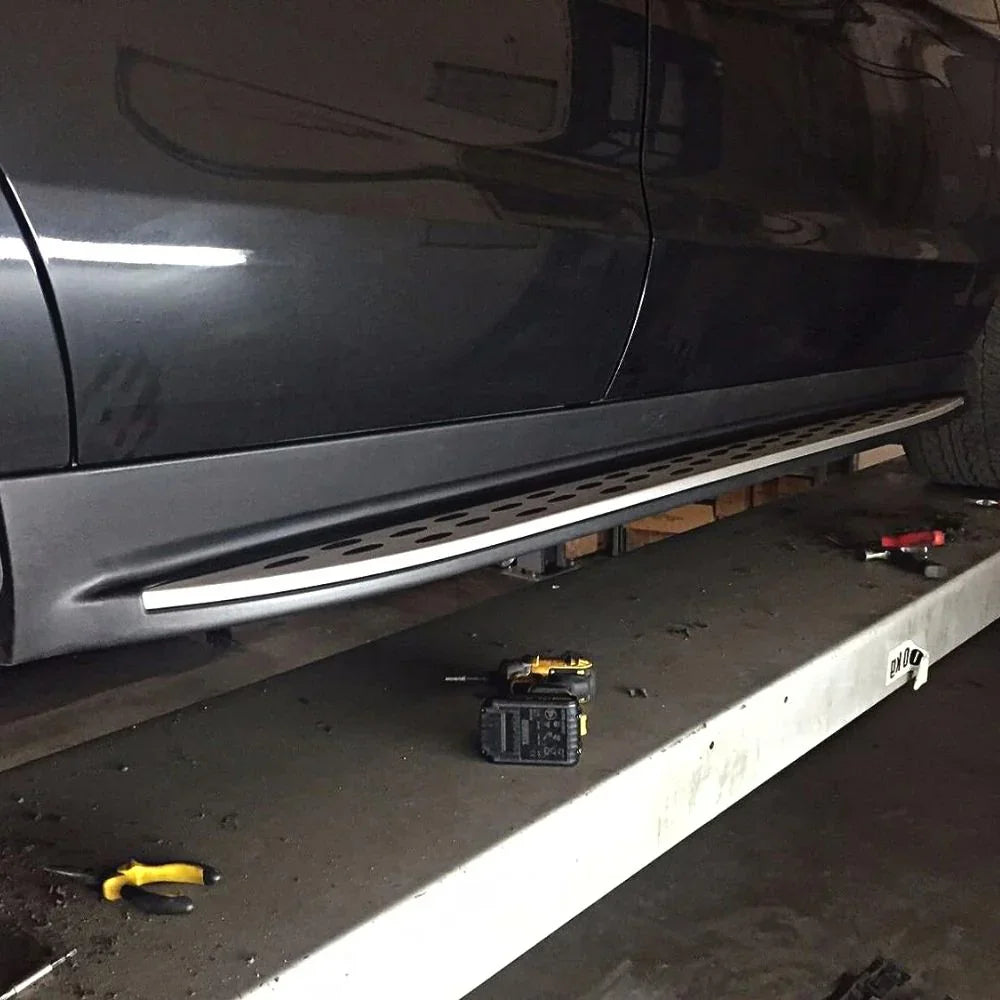 Mercedes M ML W166 2011-2015 Pedane Laterali in Alluminio - autorivallo