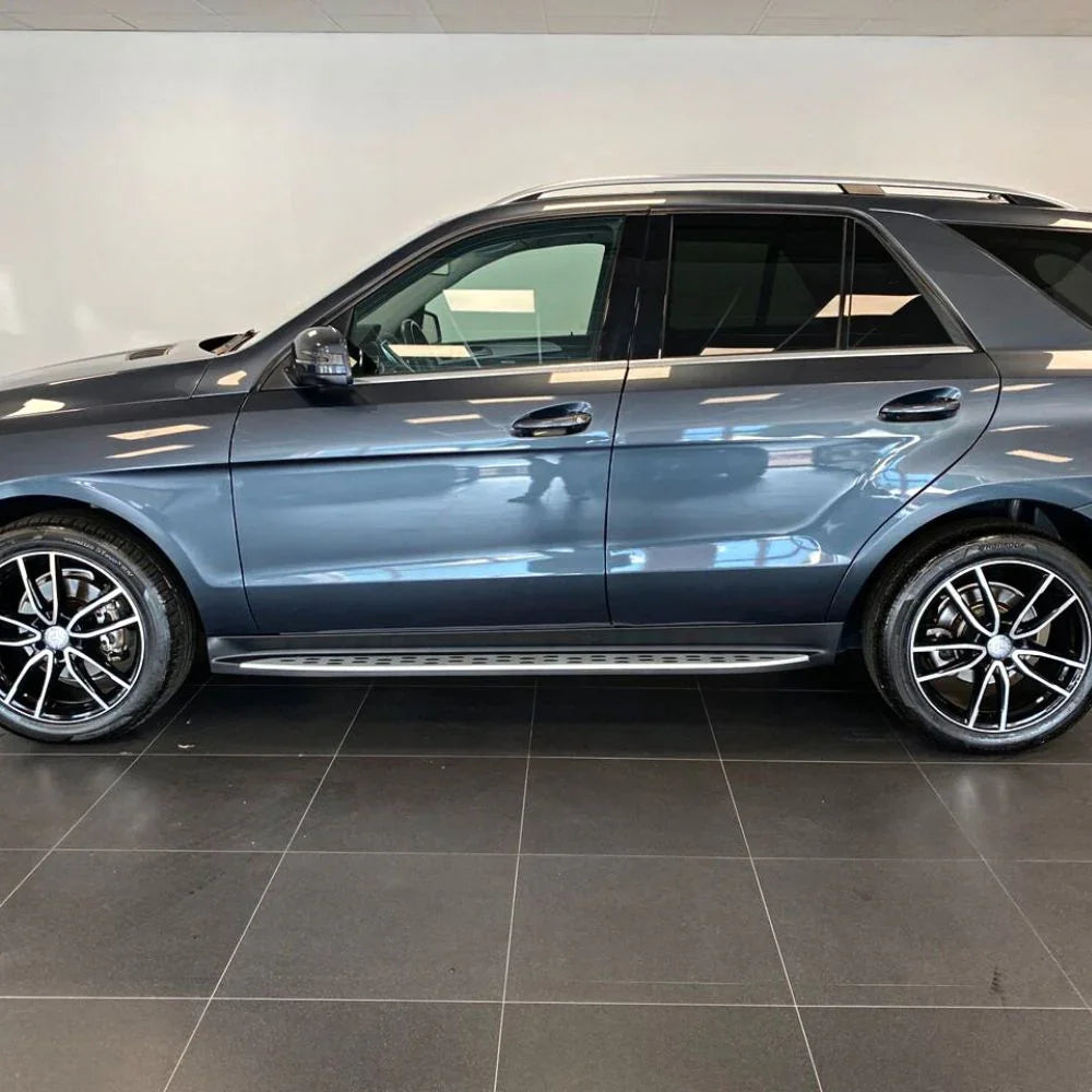 Mercedes M ML W166 2011-2015 Pedane Laterali in Alluminio - autorivallo