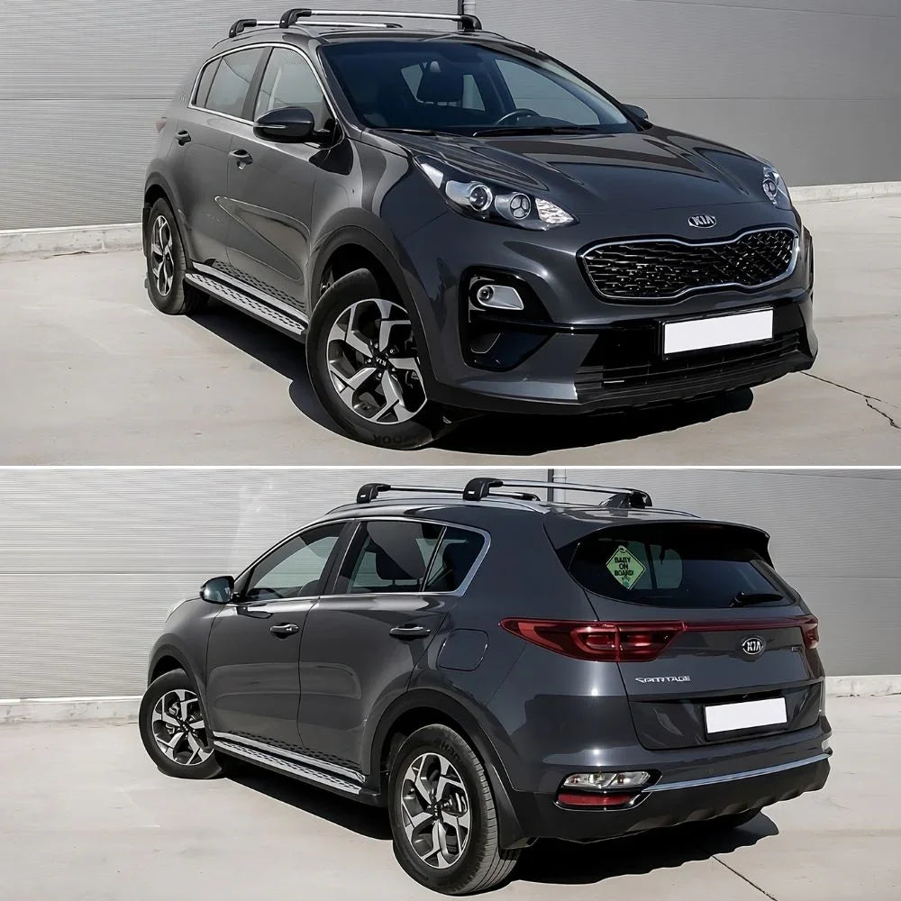 Kia Sportage QL MK4 2015-2018 Pedane Laterali Look Sportivo - autorivallo