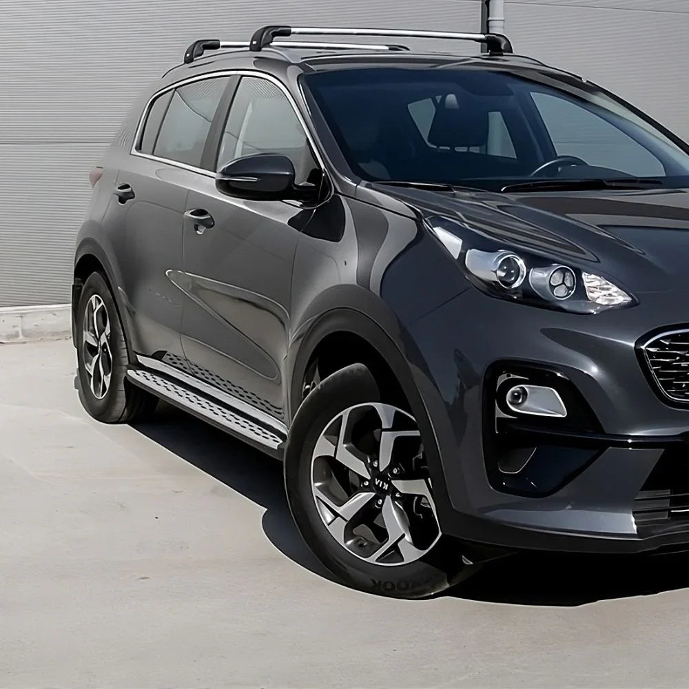 Kia Sportage QL MK4 2015-2018 Pedane Laterali Look Sportivo - autorivallo