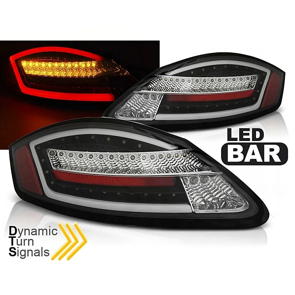 Porsche Boxster 987 2004-2009 Fari Posteriori Full LED Nero - autorivallo