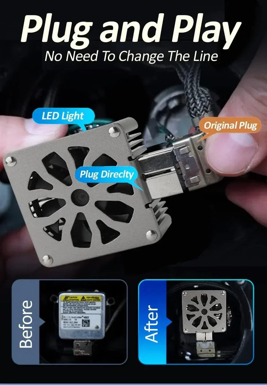 Porsche Macan 2014-2018 Lampade D3S LED Bianco Canbus - autorivallo