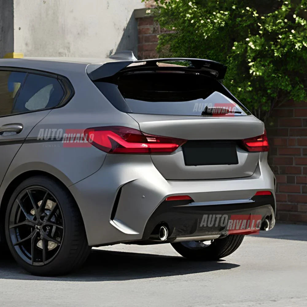 BMW 1 F40 2019-2024 Spoiler Sul Tetto M-Sport Nero Lucido - autorivallo