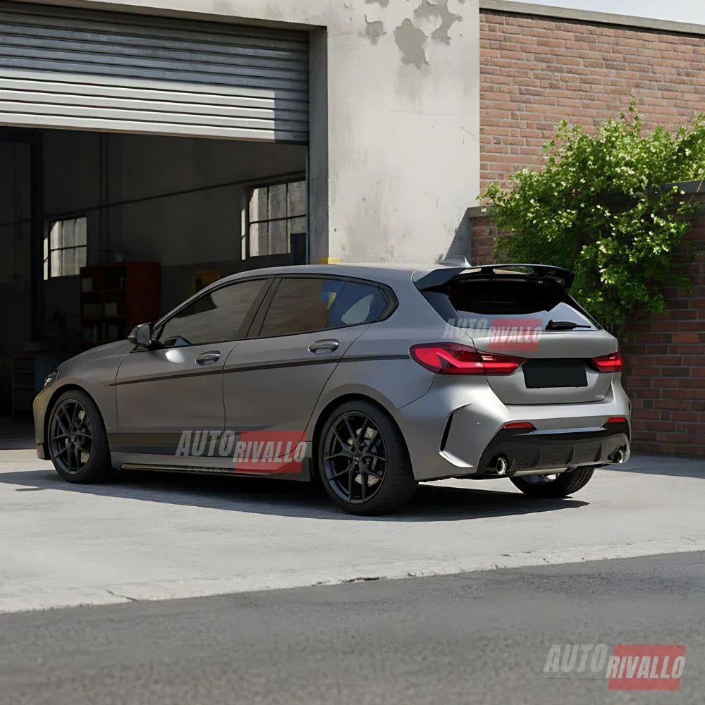 BMW 1 F40 2019-2024 Spoiler Sul Tetto M-Sport Nero Lucido - autorivallo