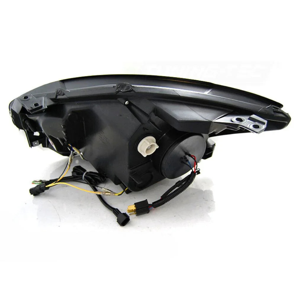 Suzuki Swift 6 2017-2023 Fari Anteriori a LED Lightube Neri - autorivallo