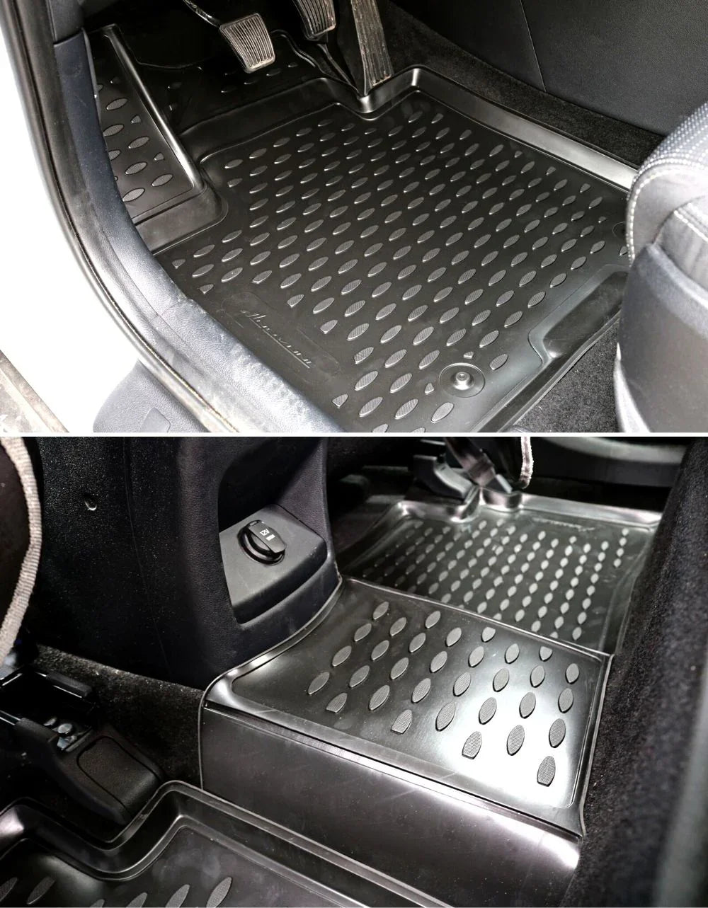 Mercedes GLC X253 C253 2015-2019 Tappetini in gomma 3D Set - autorivallo