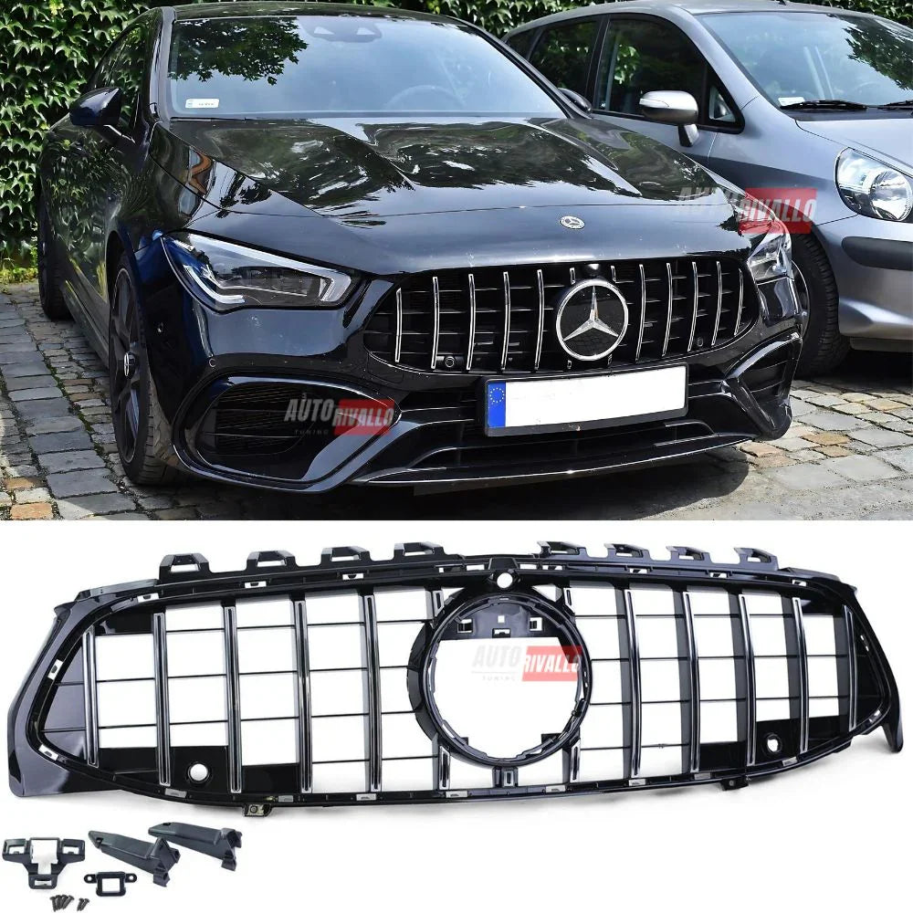 Mercedes CLA C118 X118 2019-2022 Griglia Radiatore AMG Look - autorivallo