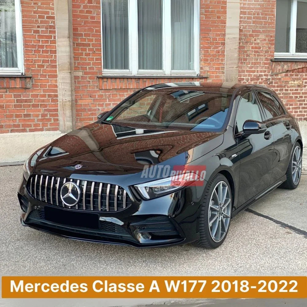 Mercedes A W177 18-22 Griglia Anteriore GTR Calandra AMG Look - autorivallo