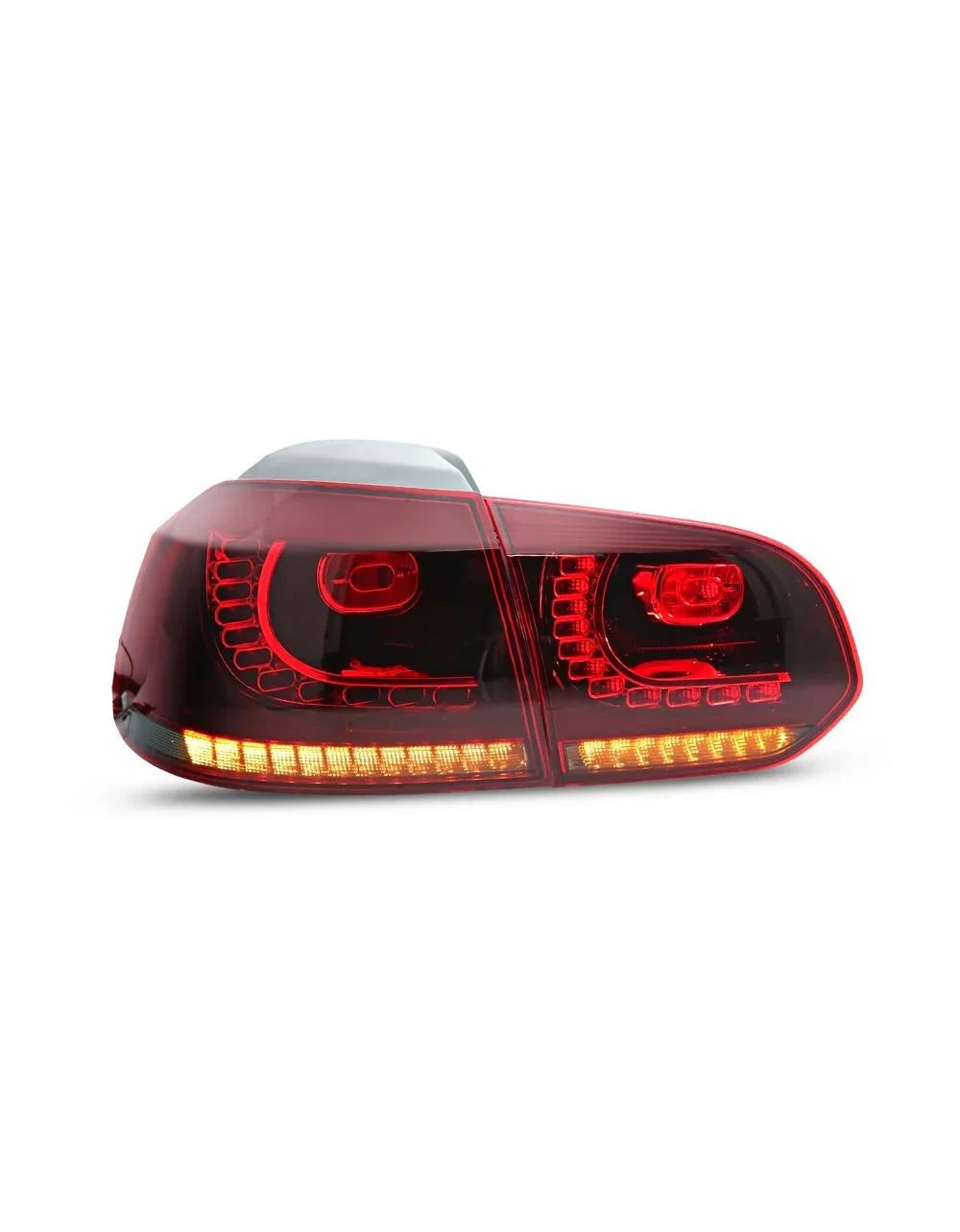 VW Golf 6 2008-2012 Fanali Posteriori LED Frecce Dinamiche SEQ - autorivallo