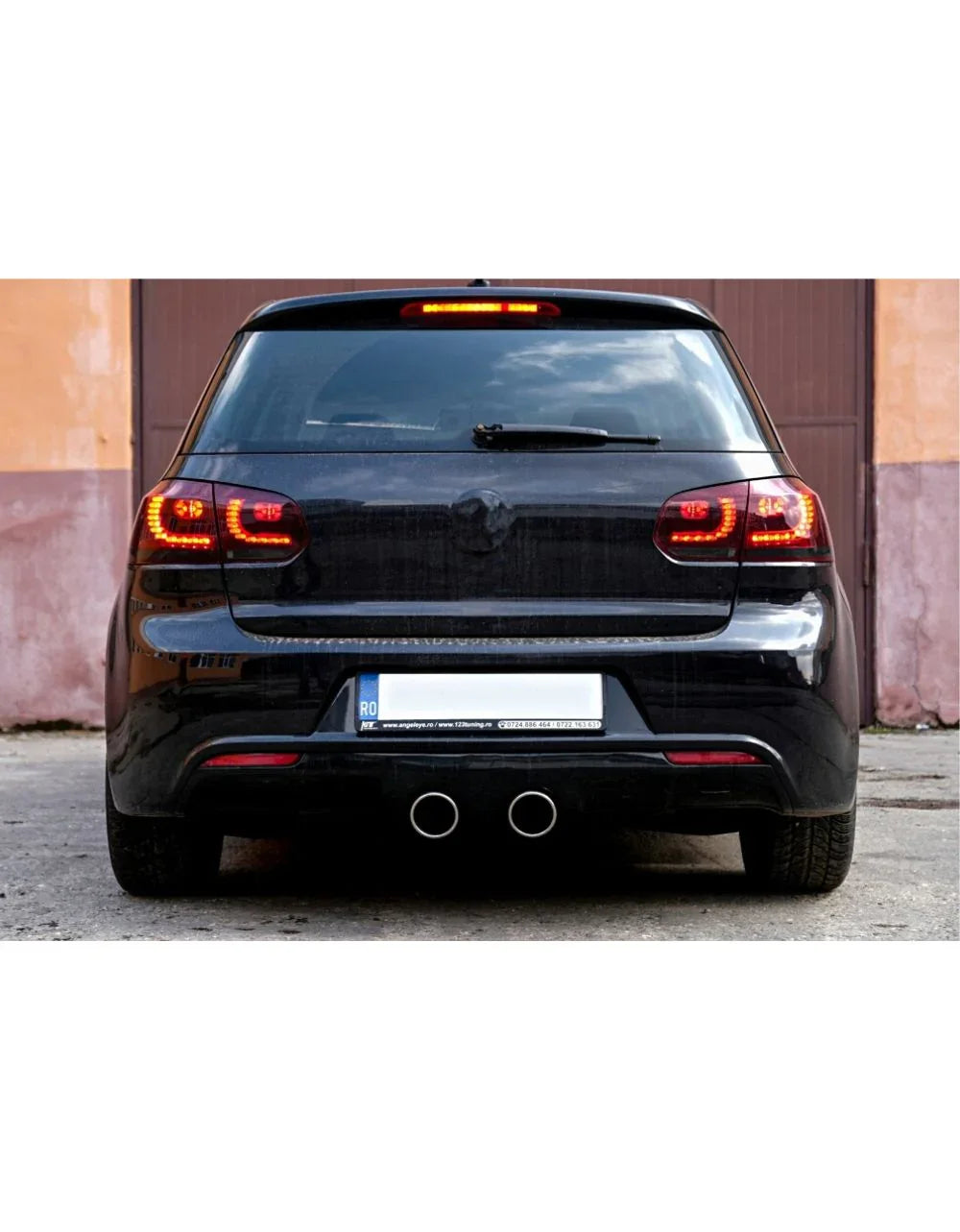 VW Golf 6 2008-2012 Fanali Posteriori LED Frecce Dinamiche SEQ - autorivallo