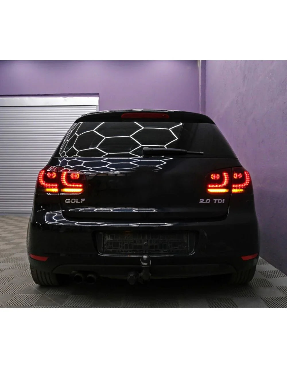 VW Golf 6 2008-2012 Fanali Posteriori LED Frecce Dinamiche SEQ - autorivallo