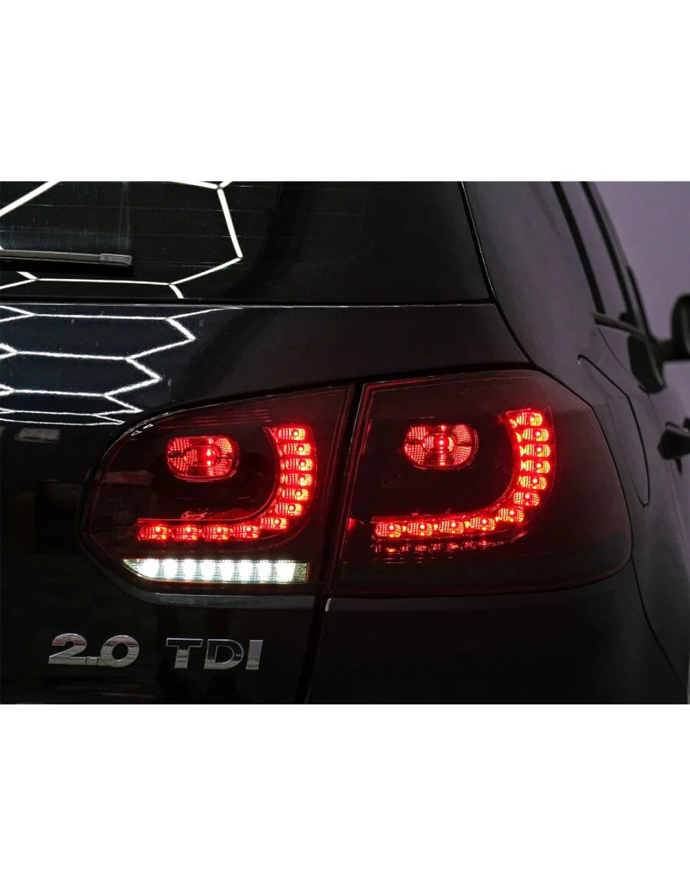 VW Golf 6 2008-2012 Fanali Posteriori LED Frecce Dinamiche SEQ - autorivallo