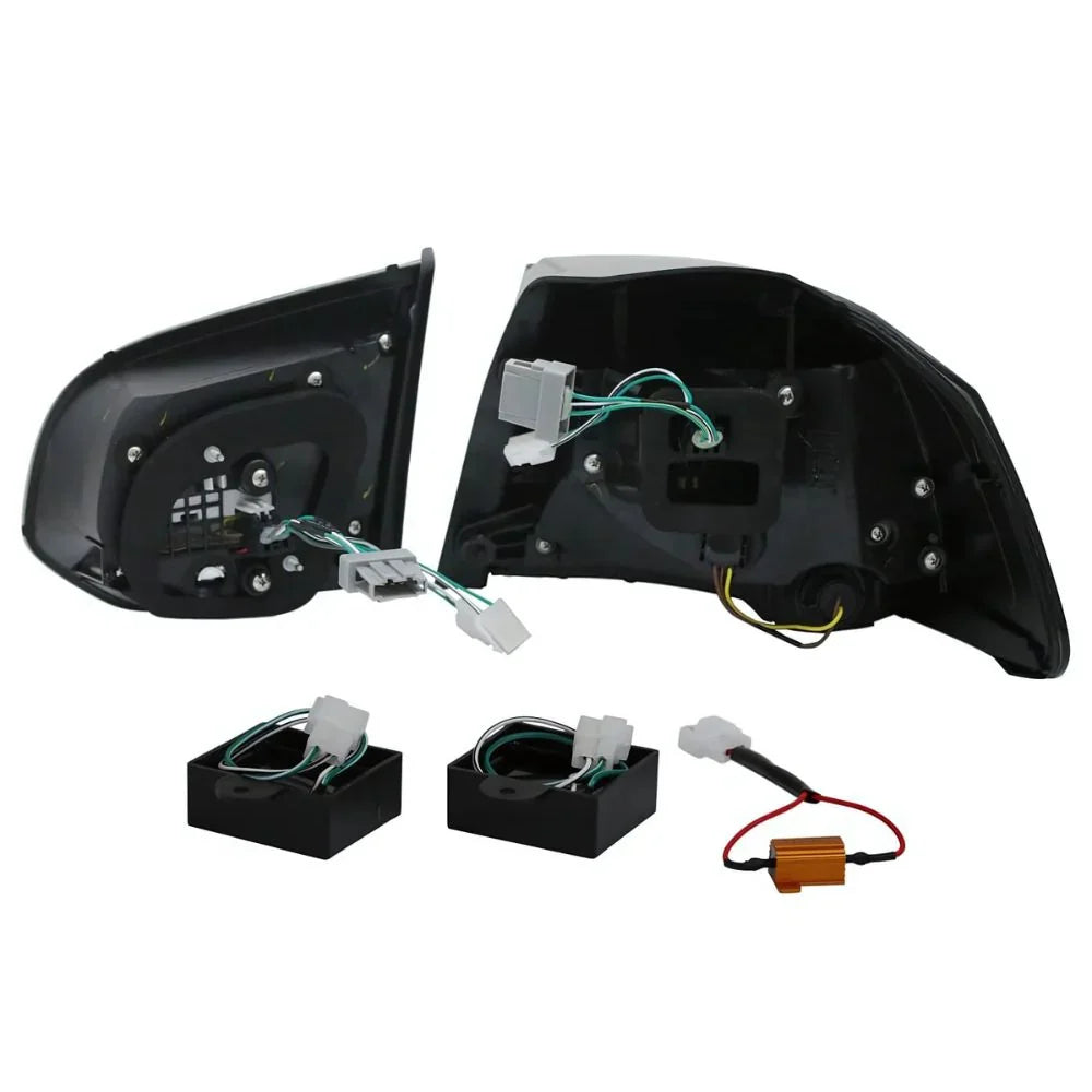 VW Golf 6 2008-2012 Fanali Posteriori Stop LED Rosso Chiaro - autorivallo