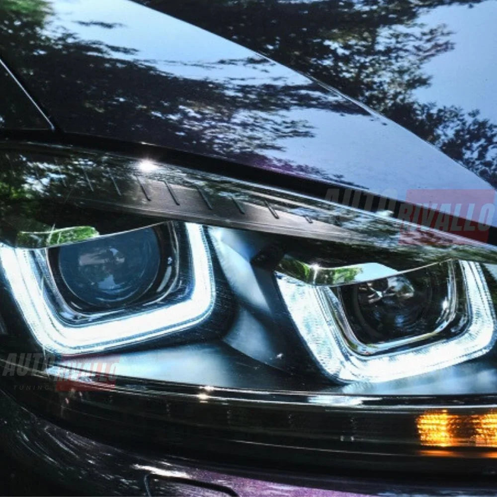 VW Golf 6 2008-2012 Fari Anteriori DRL LED Frecce Dinamiche - autorivallo