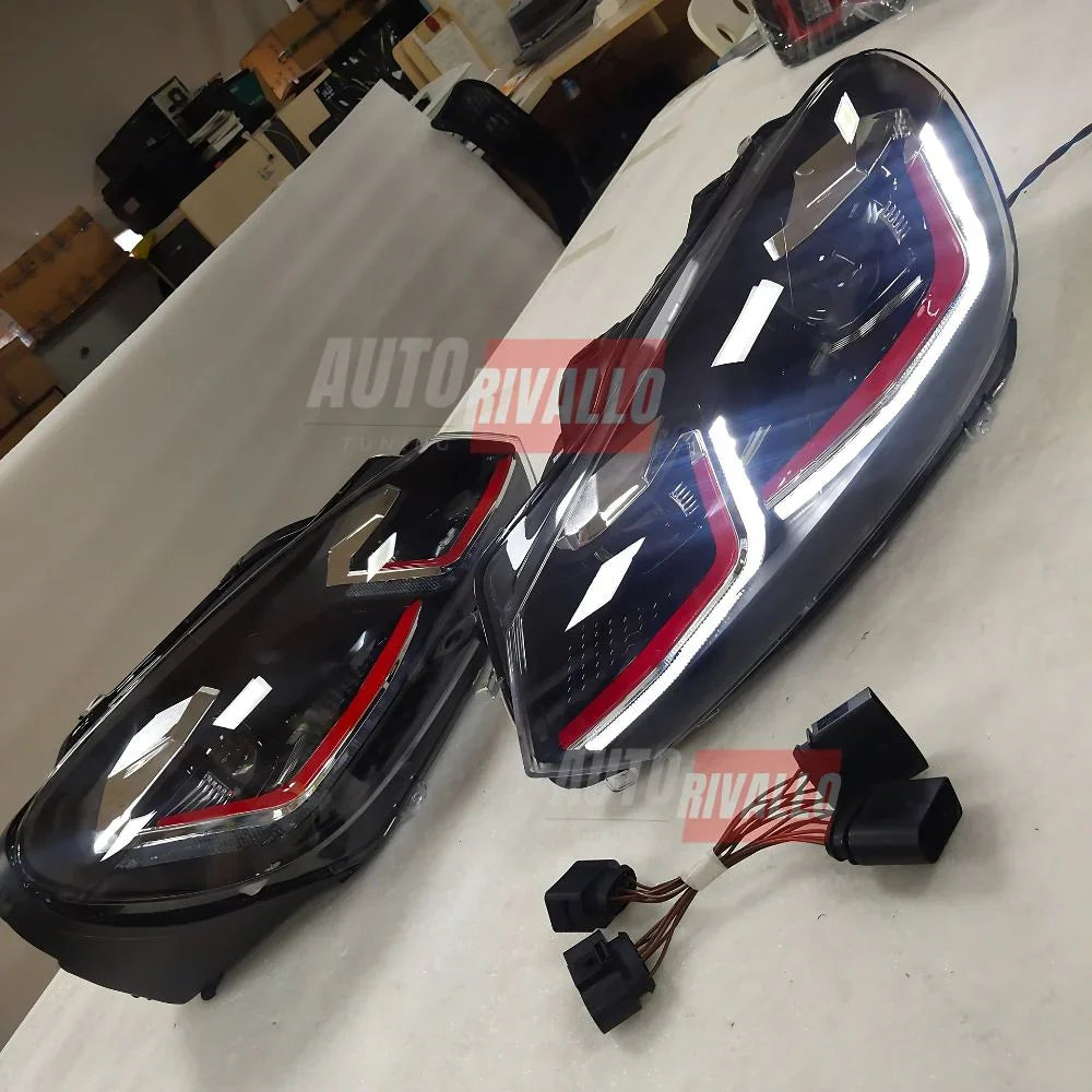 VW Golf 6 2008-2012 Fari Anteriori LED GTI G7.5 Look - autorivallo