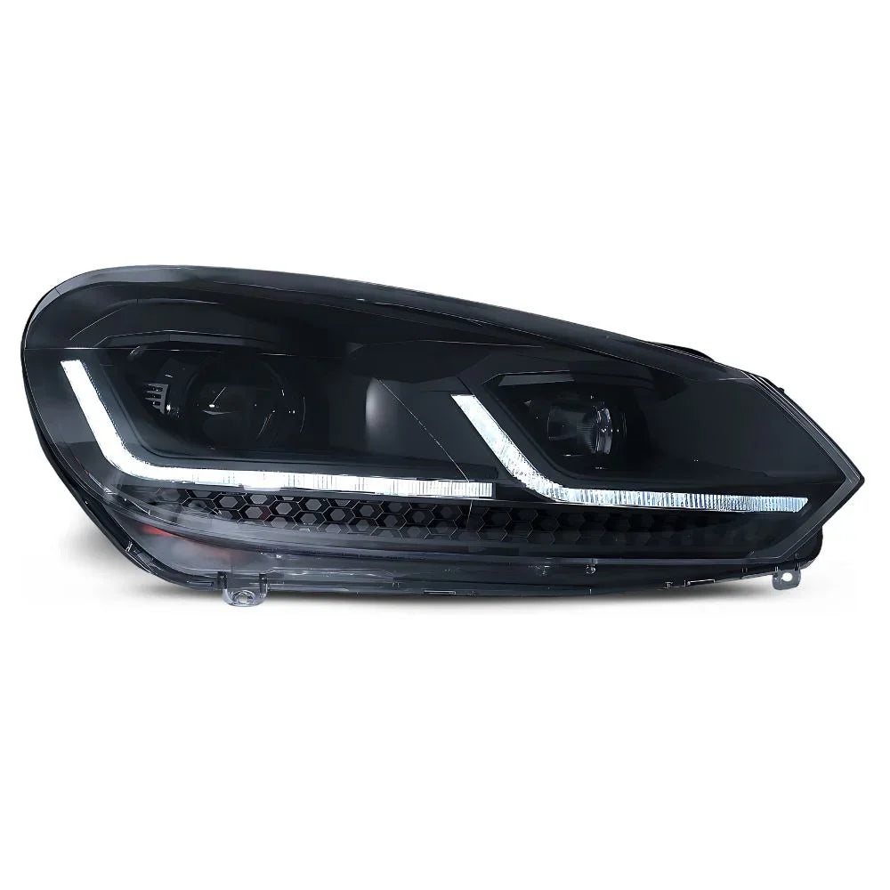 VW Golf 6 2008-2012 Fari Anteriori LED Look G7.5 R-Line - autorivallo