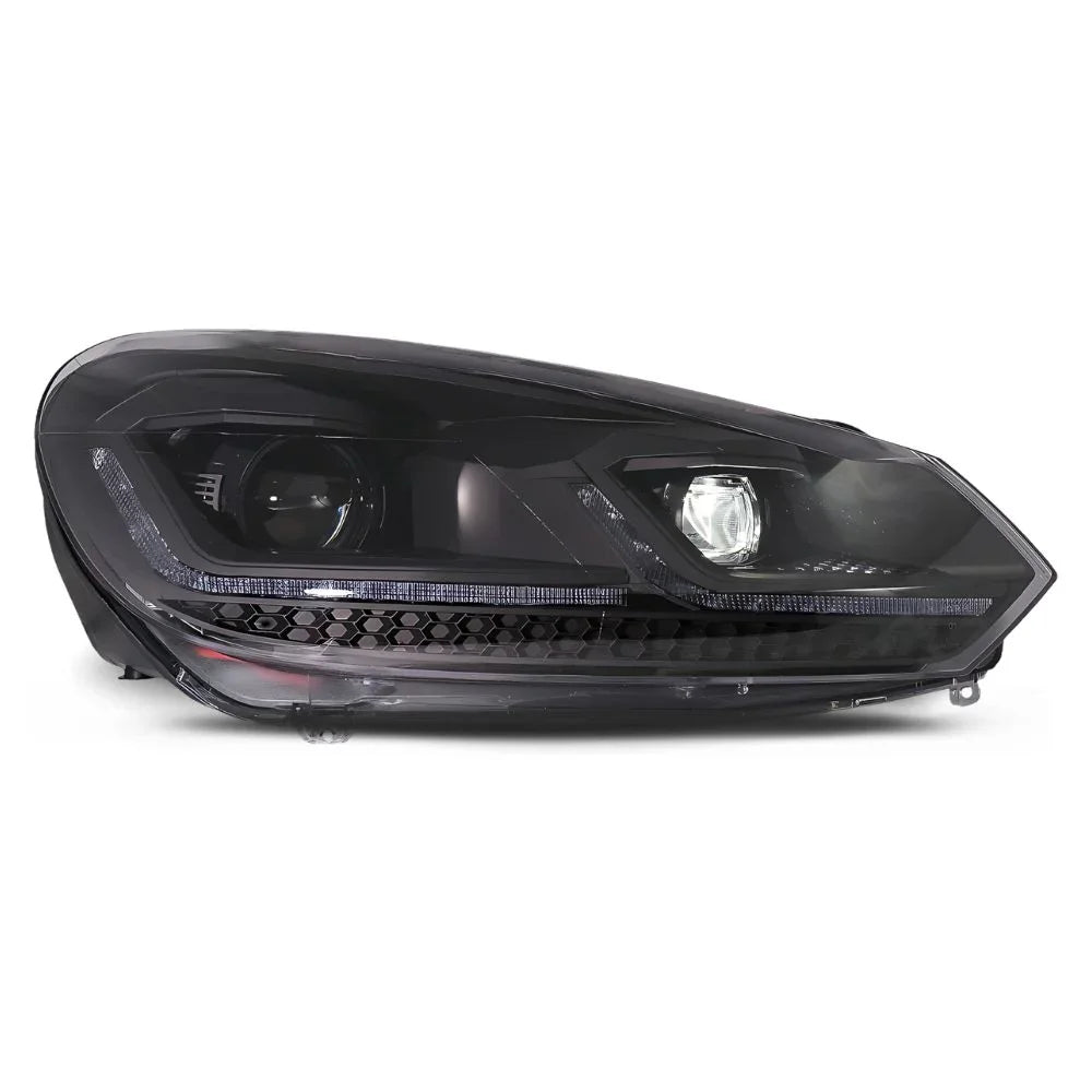 VW Golf 6 2008-2012 Fari Anteriori LED Look G7.5 R-Line - autorivallo