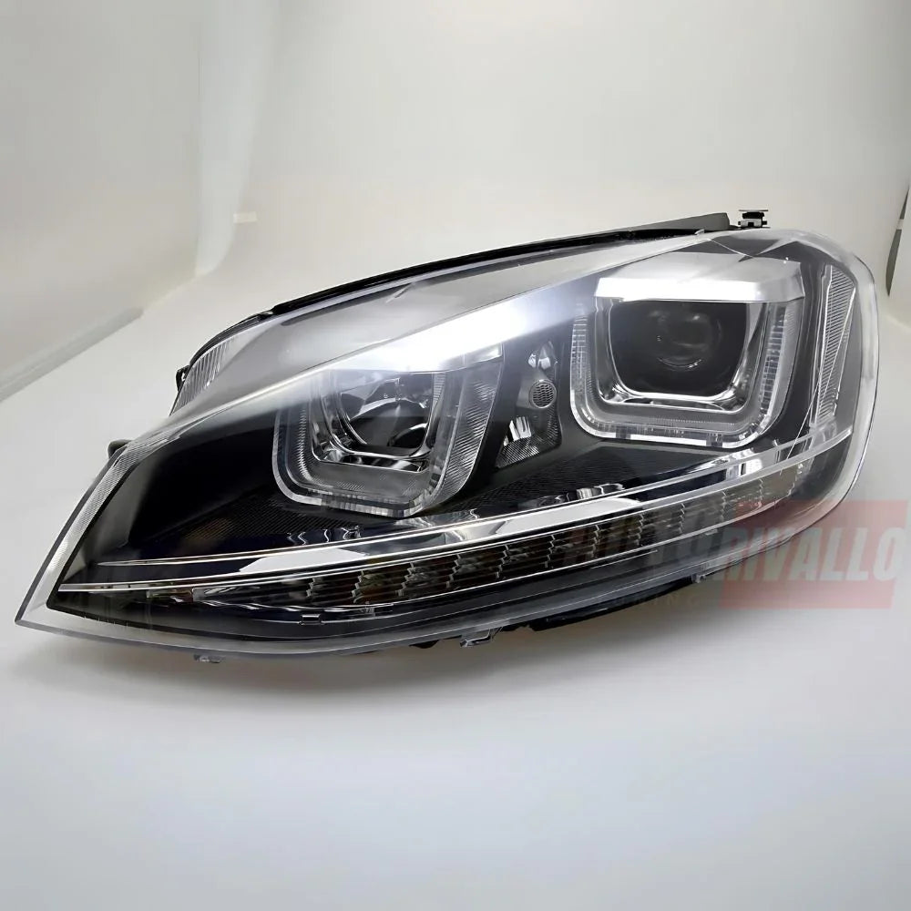 VW Golf 7 2012-2017 Fari Anteriori LED Diurne Doppia-U - autorivallo