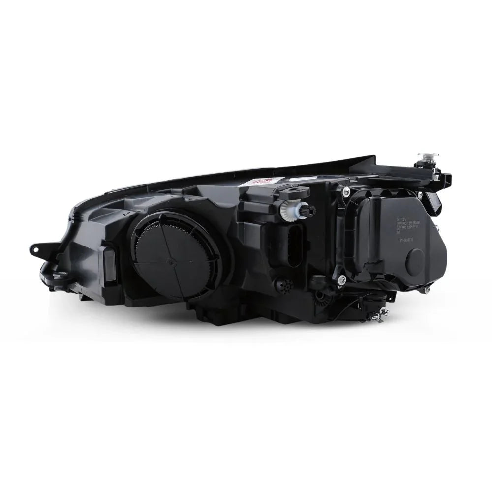 VW Golf 7 2012-2017 Fari Anteriori LED Look G7.5 Total Black - autorivallo