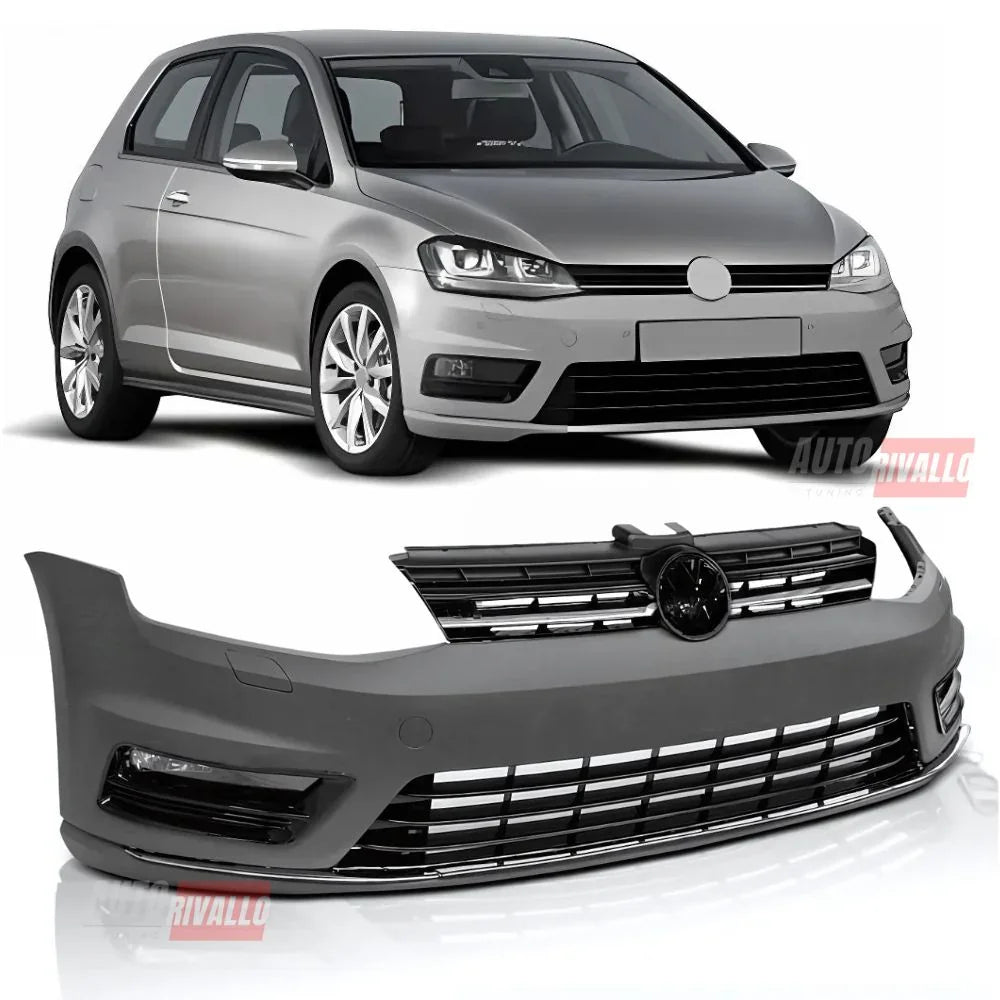 VW Golf 7 2012-2017 Paraurti Anteriore R-Line Look Sport - autorivallo